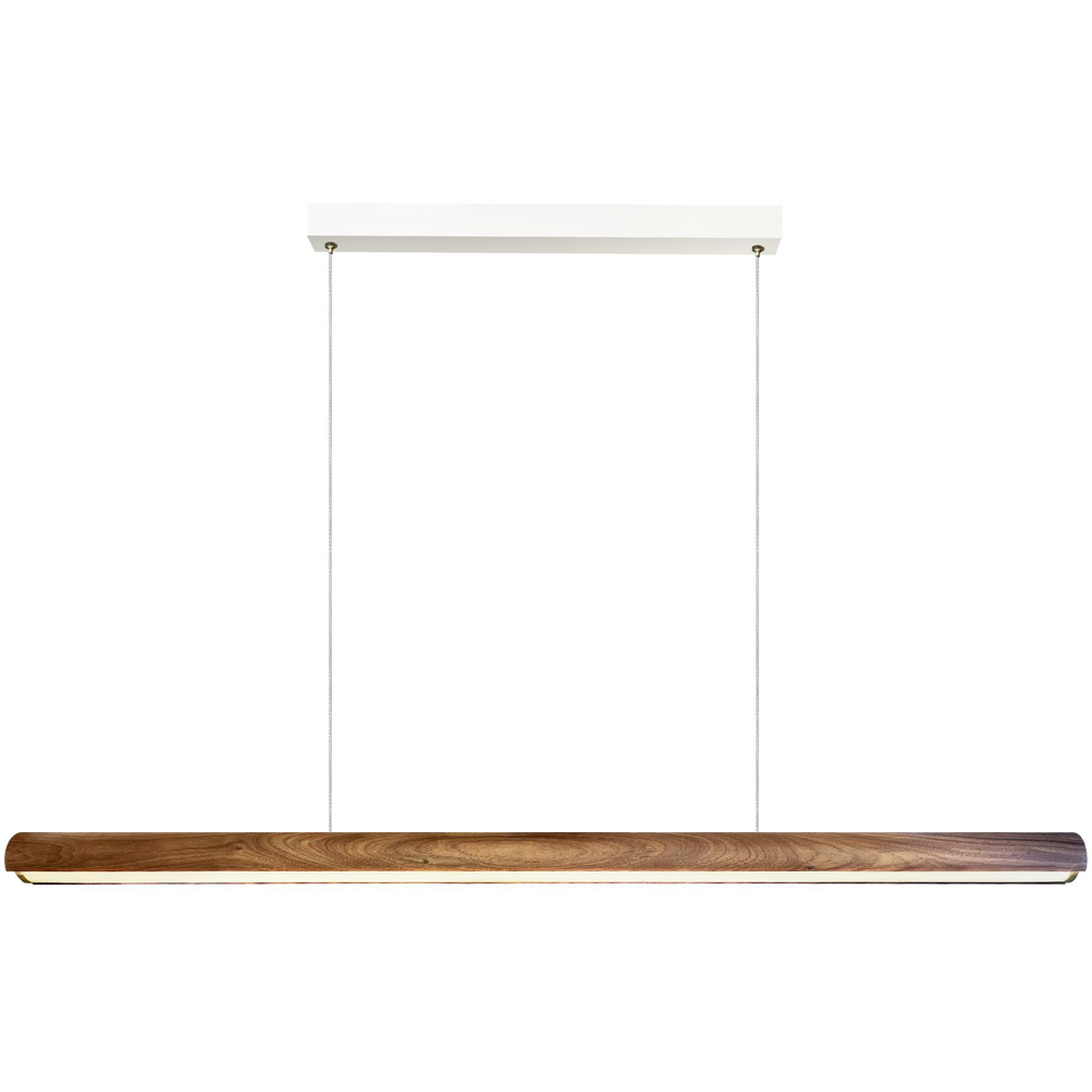 Nordlux Akeno Light Brown Slim Pendant Light Image 3