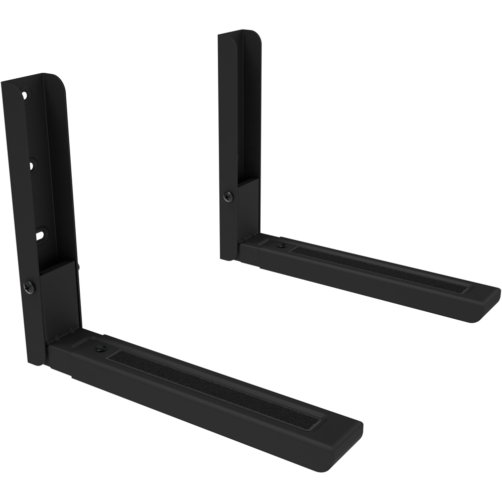 AVF Universal 45cm Black Microwave Wall Bracket Image 1