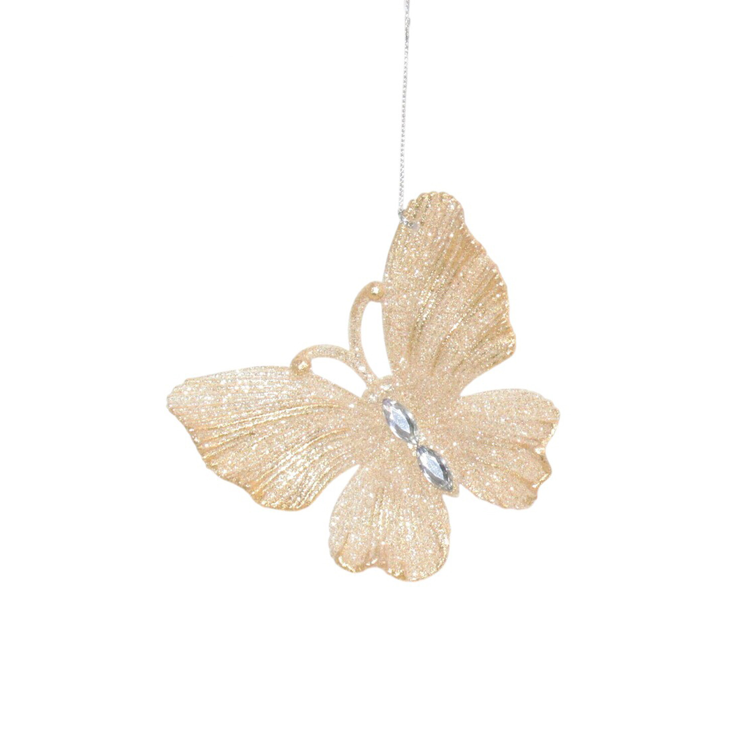 Brushed Gold Butterfly or Dragonfly Hanging Decoration Image 6