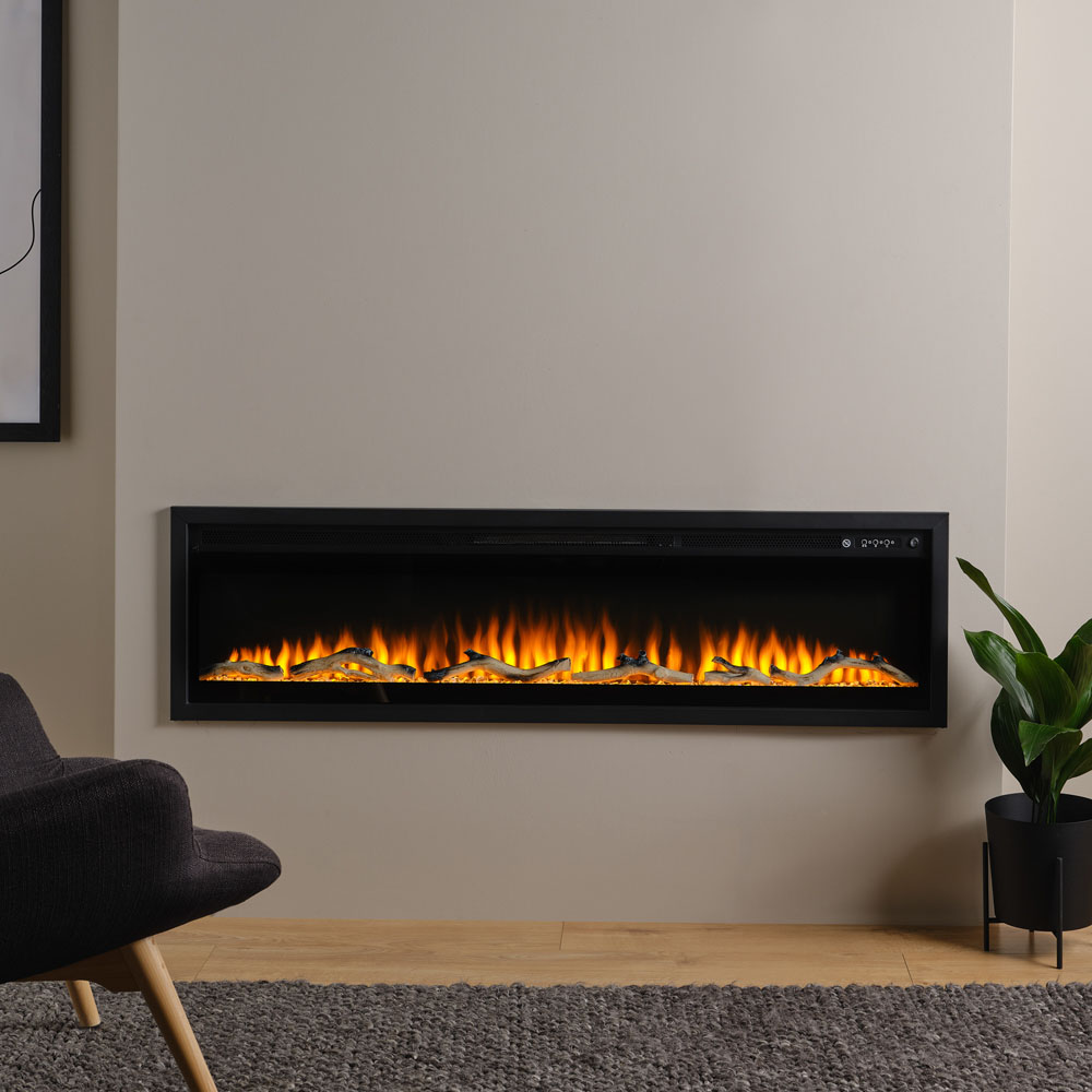 Focal Point Sasanoa Dark Grey Electric Fire 60in 1.5kW Image 5