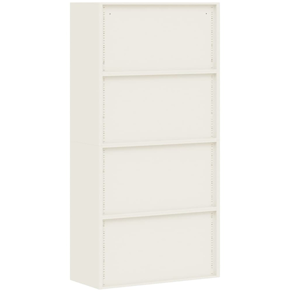 vidaXL 4 Door White Steel Tall File Cabinet Image 8