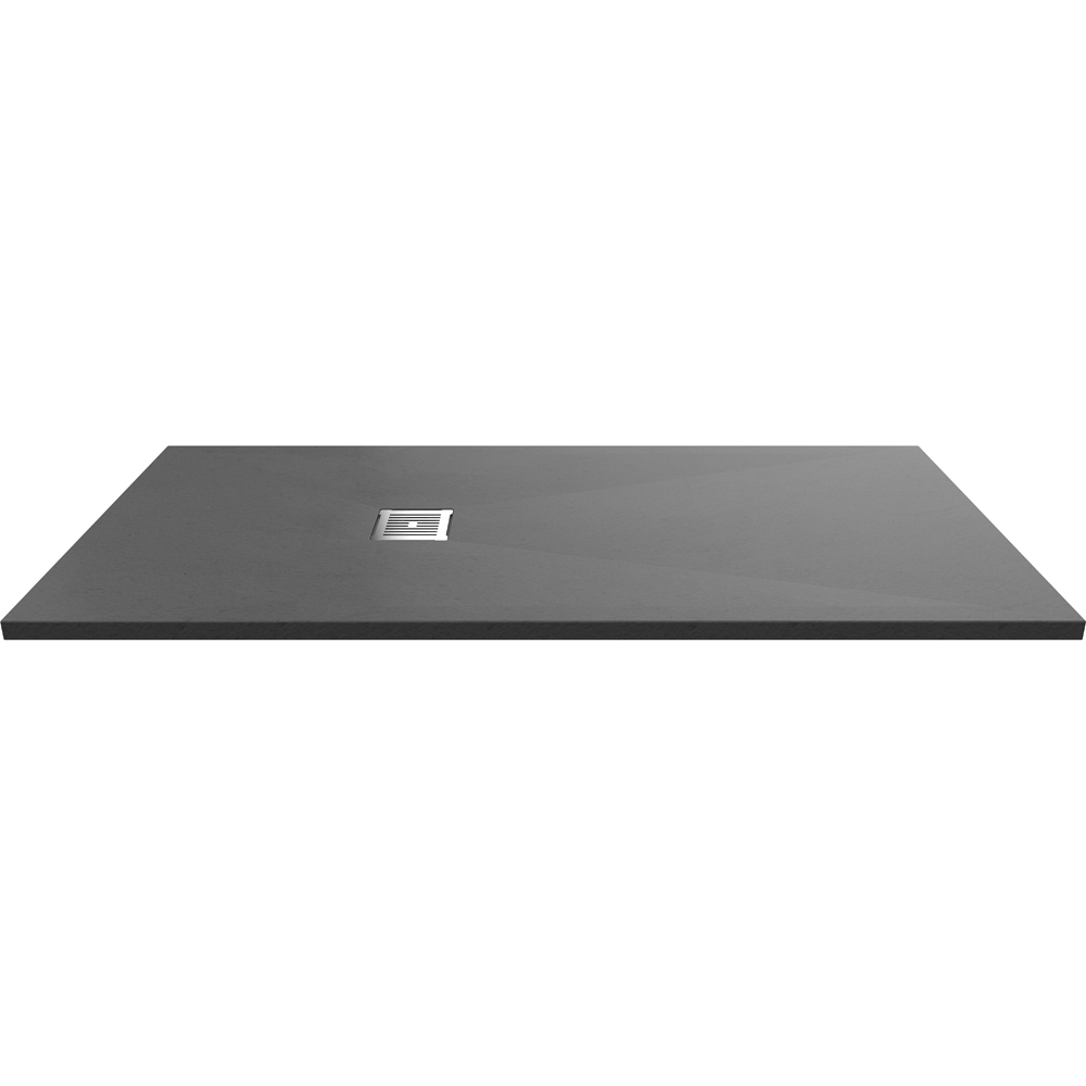 nuie Slate Grey Rectangular Shower Tray 1700 x 800mm Image 1
