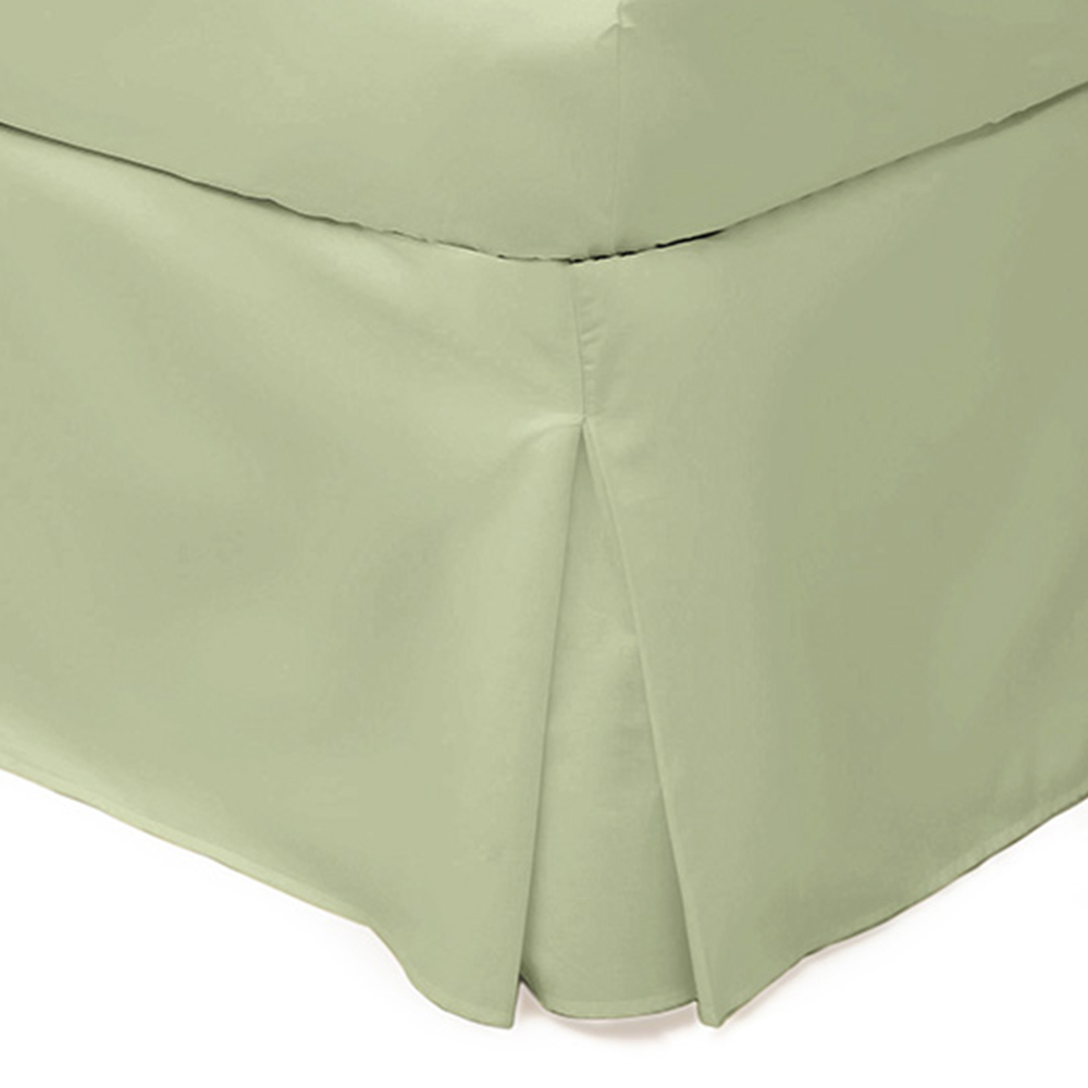 Serene Super King Olive Platform Valance Image 2