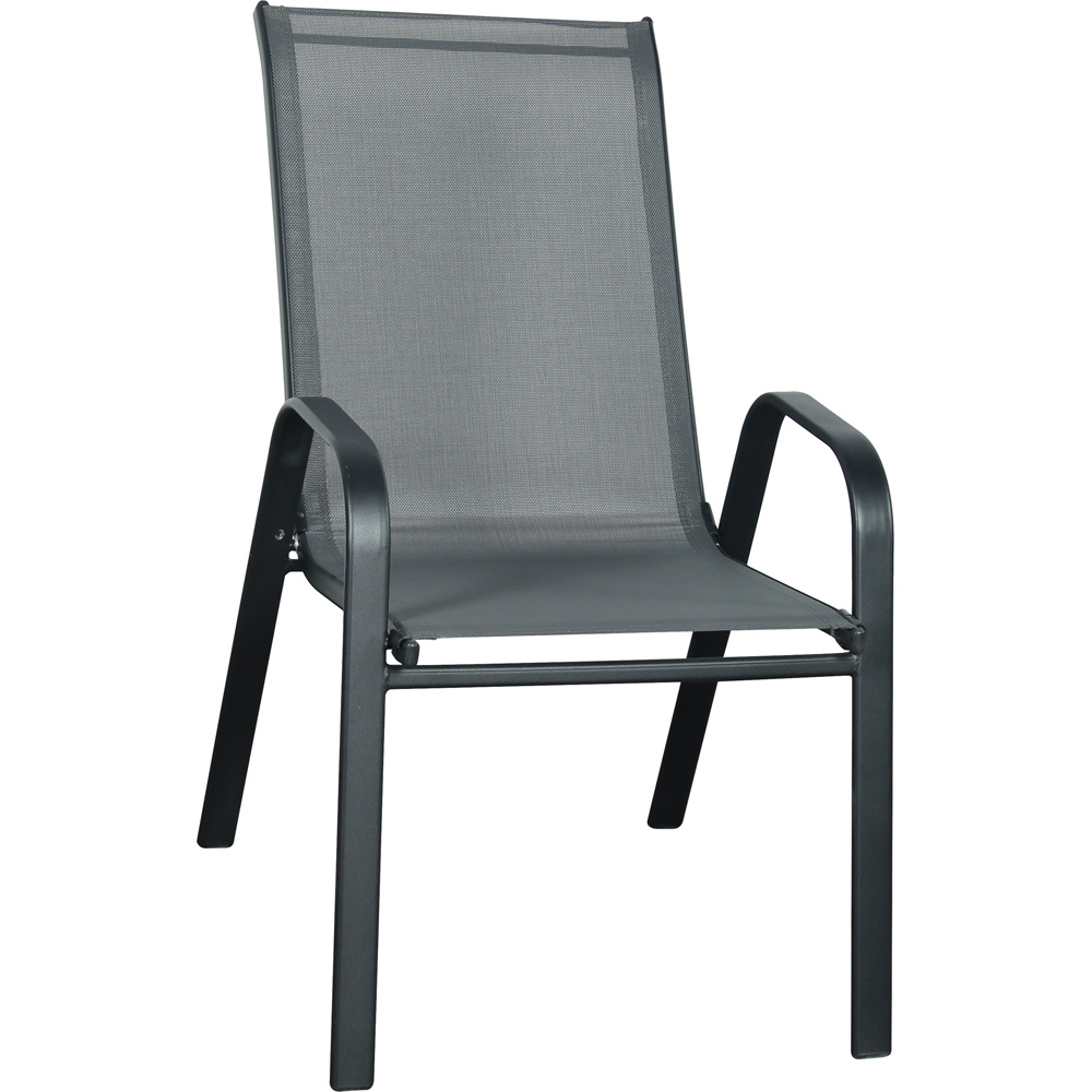 Outdoor Living Stacking Garden Dining Chair Image 4