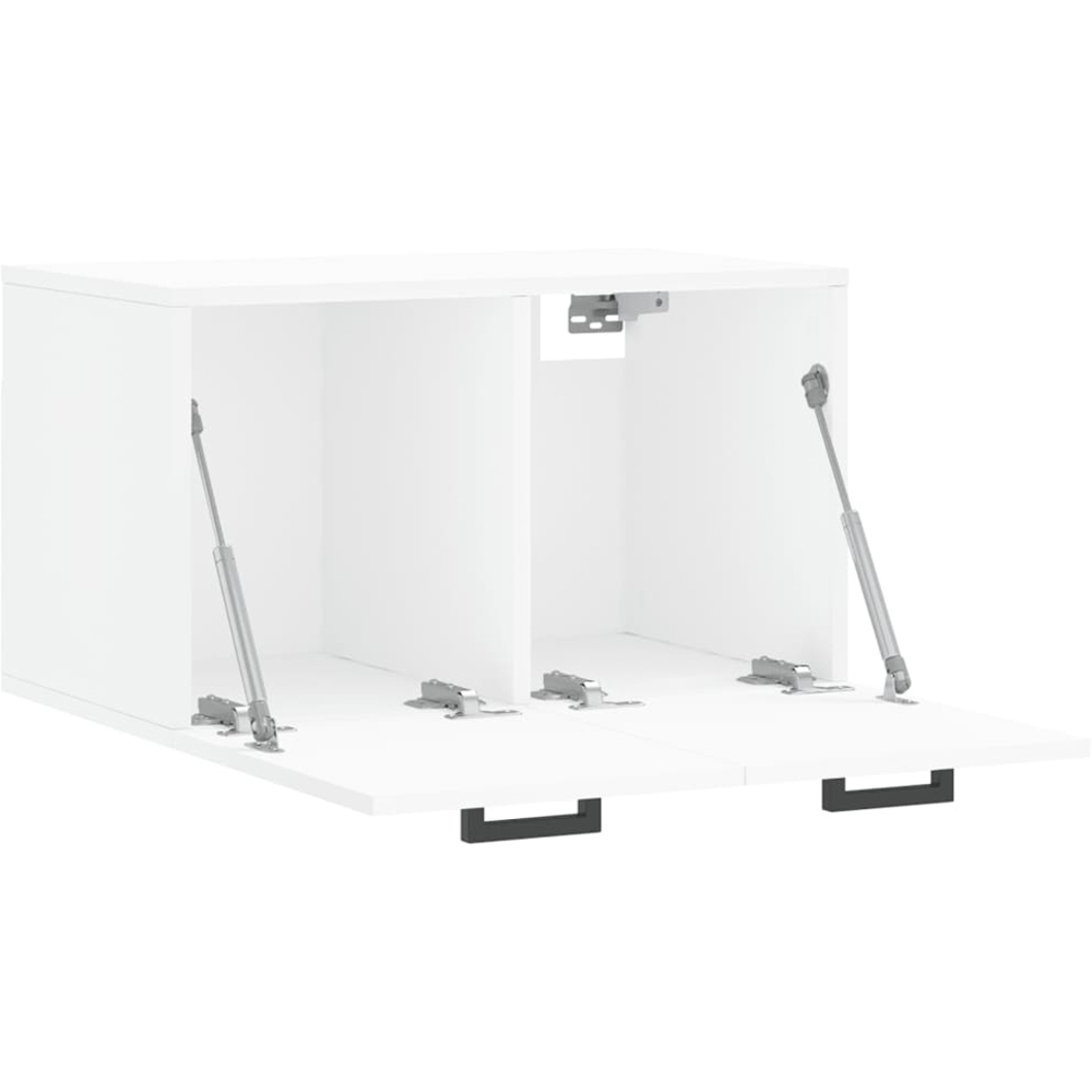 vidaXL 2 Door White Wall Cabinet Image 6
