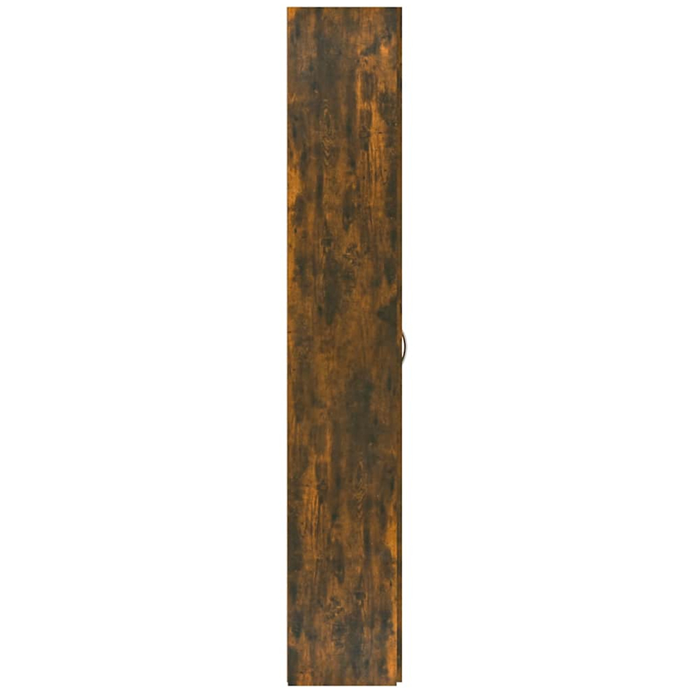 vidaXL 2 Door Smoked Oak Office Cabinet Image 6