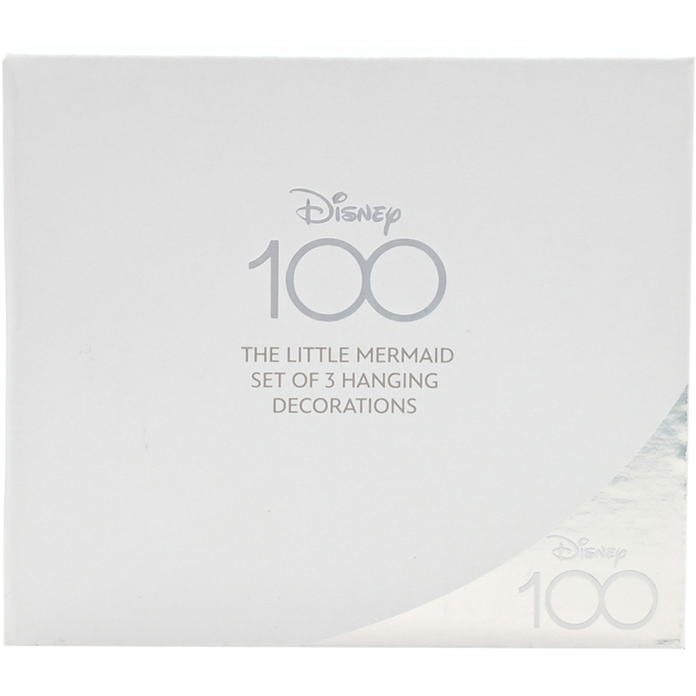 Disney 100 The Little Mermaid Hanging Decorations 3 Piece Image 5