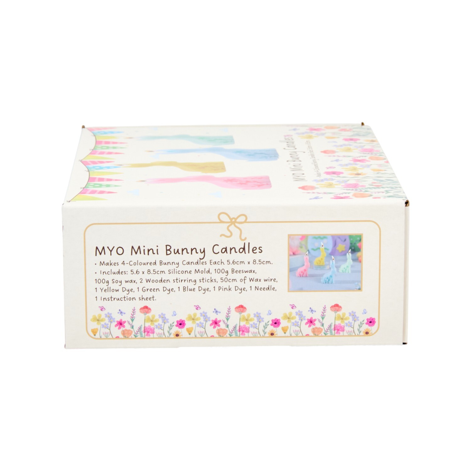 Make Your Own Mini Bunny Candles Kit Image 2