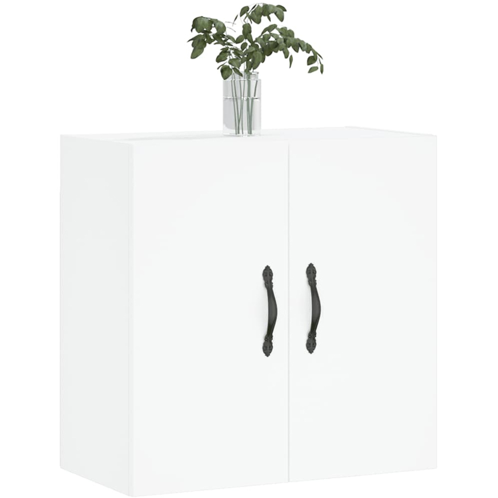 vidaXL 2 Door White Wall Mounted Cabinet Image 3