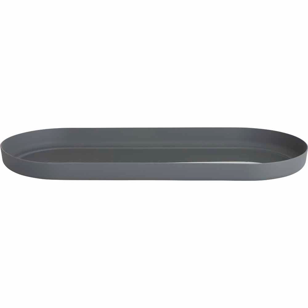 Clever Pots Grey Plastic 60cm Trough Tray Trough Image 4