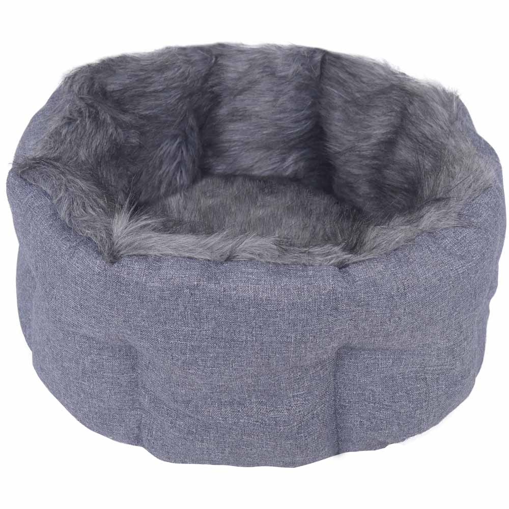 Single Snuggle Small Pet Bed 38cm in Assorted styles Image 2