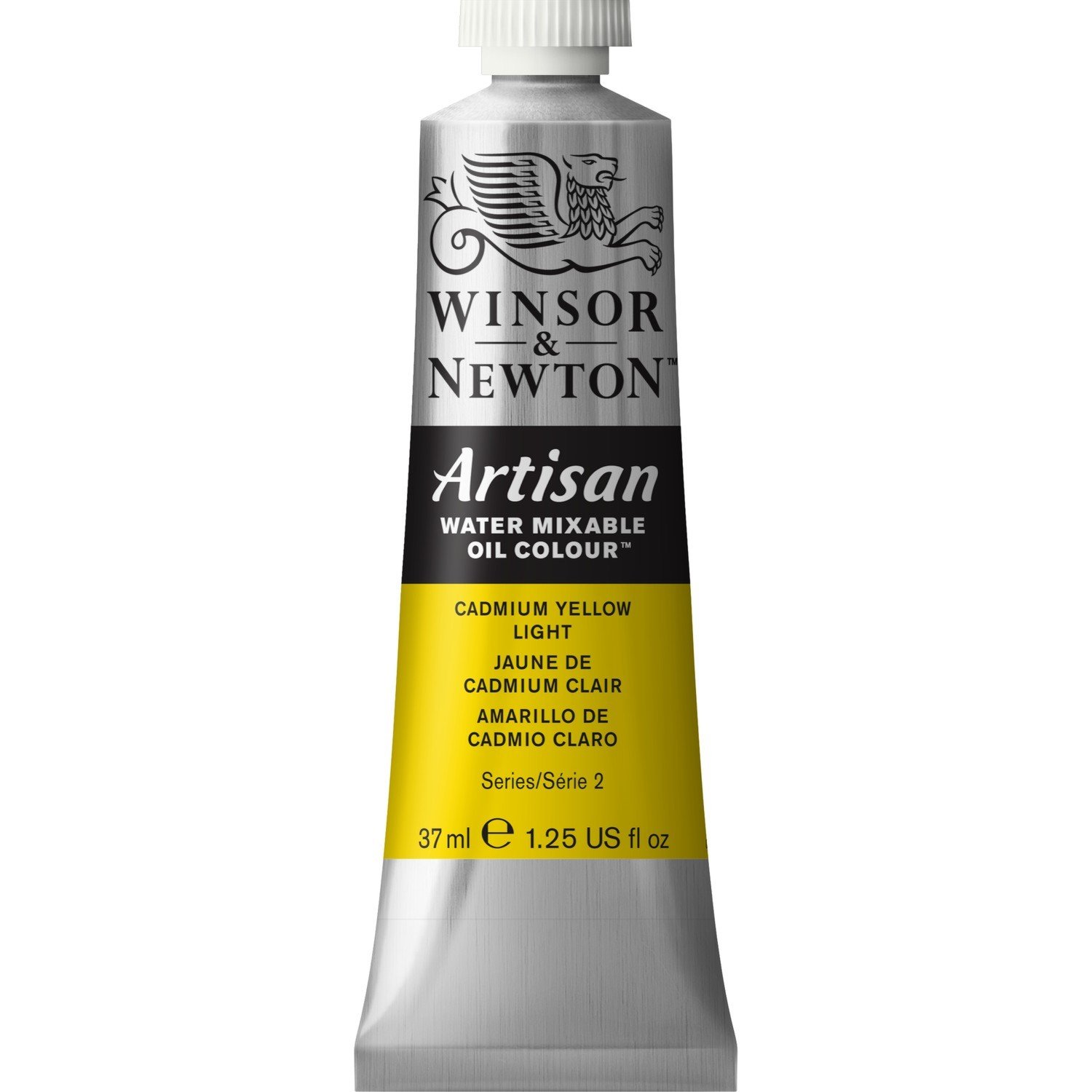 Winsor and Newton 37ml Artisan Mixable Oil Paint - Cadmium Light Yellow Image 1