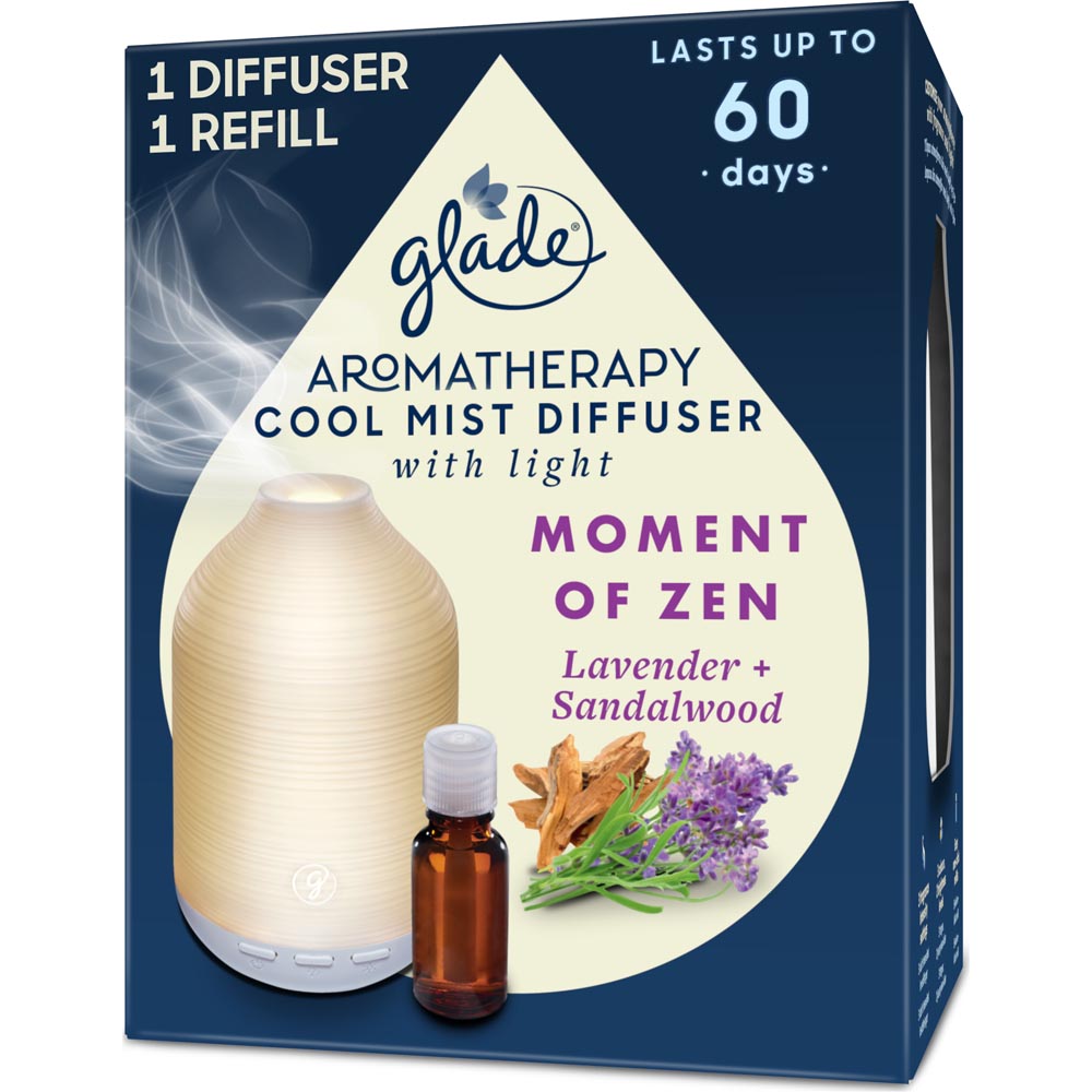 Glade Moment of Zen Aromatherapy Cool Mist Diffuser 17.4ml Image 3