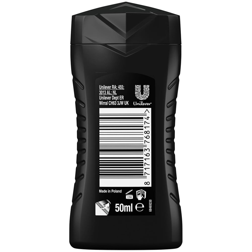 Lynx Africa Refreshing Energy Boost Shower Gel 50ml 15 Pack Image 3