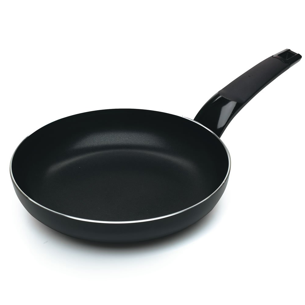 Wilko 24cm Black Non Stick Frying Pan Image 2