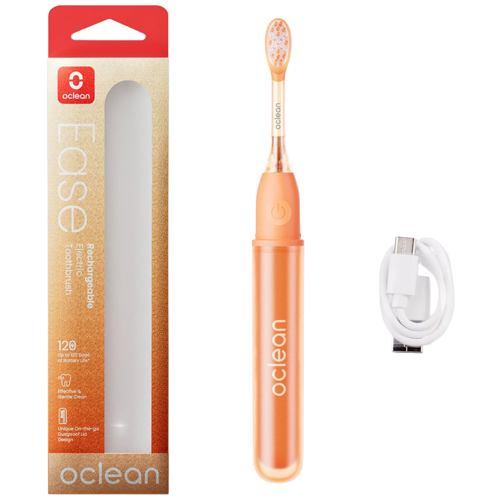 Oclean Ease Orange Rechargeable Electric Toothbrush Image 1
