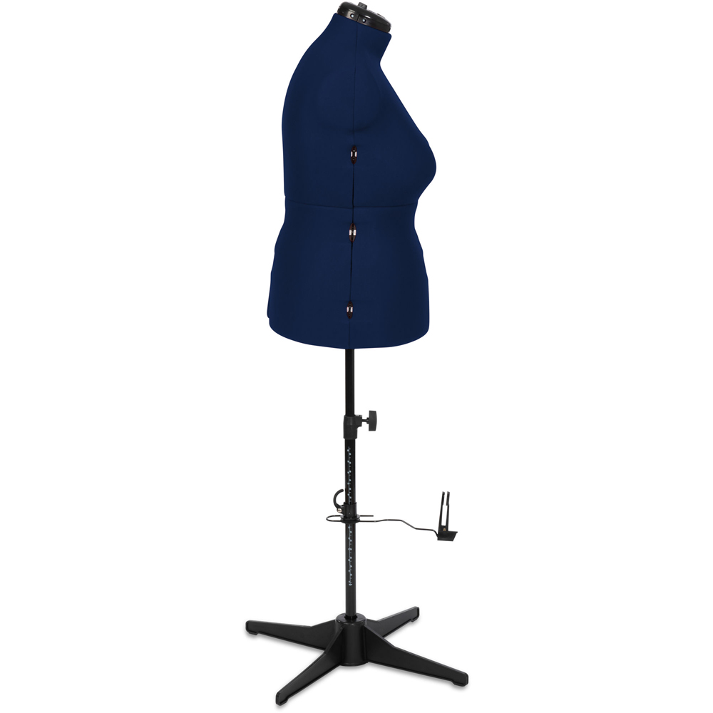 Sewing Online 023818-NVY Navy Adjustable 8-Part Dressmakers Dummy with Hem Marker Large Image 4