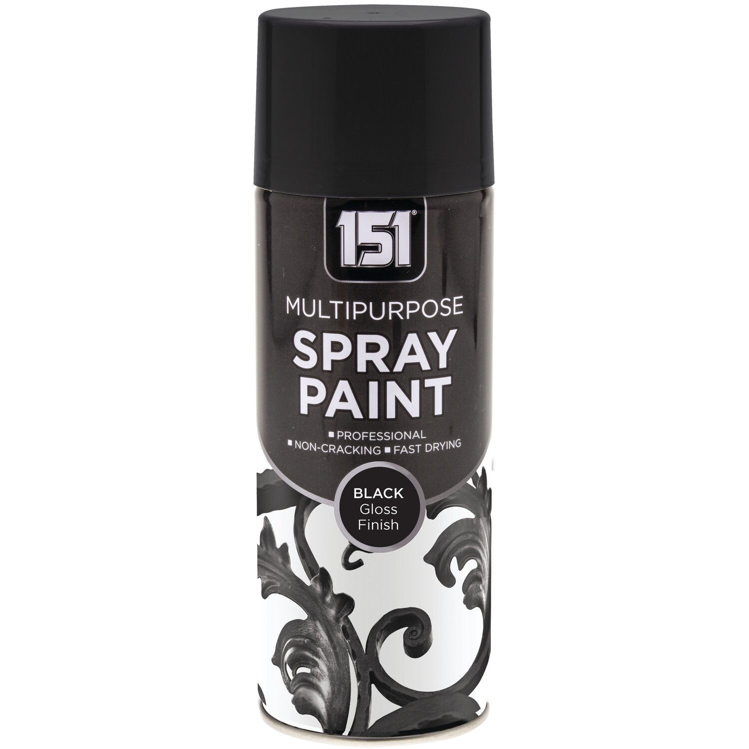 Multipurpose Spray Paint Gloss - Black Image
