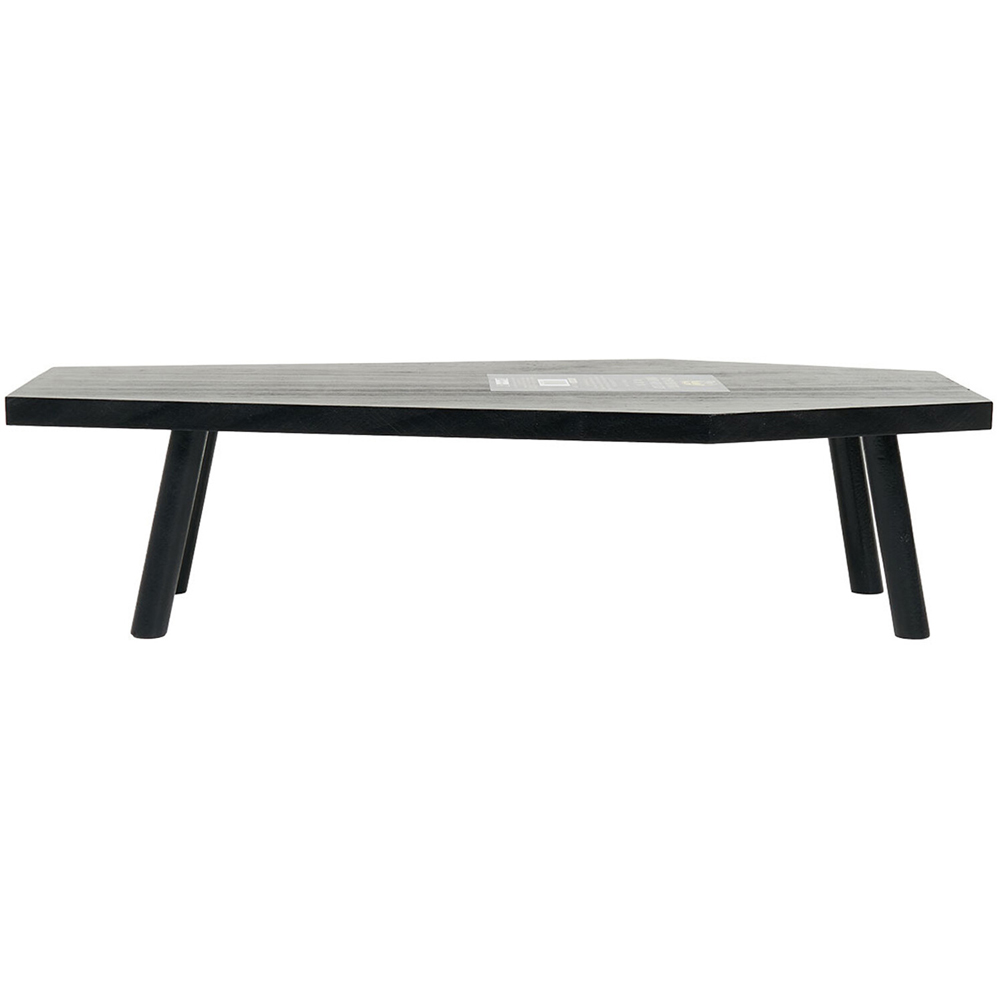 Coffin Serving Board with Legs Black Image 4