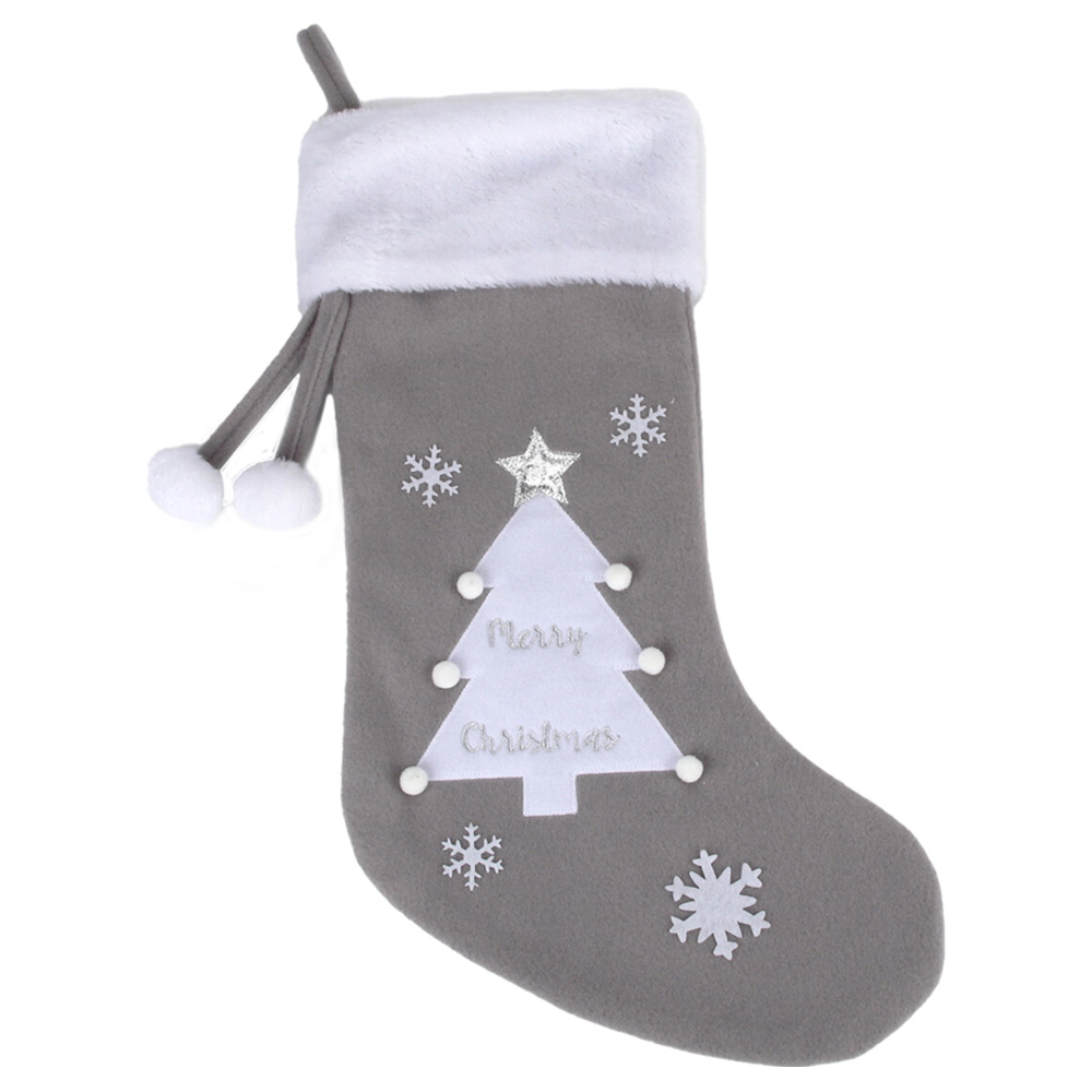 Merry Christmas Tree Stocking Image