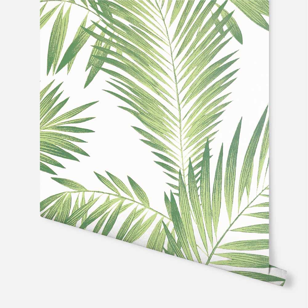 Arthouse Peel & Stick Tropical Palm Green Wallpape Image 3