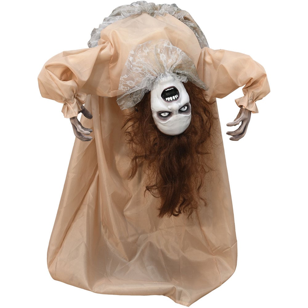 Animated Creepy Lady - Cream Image