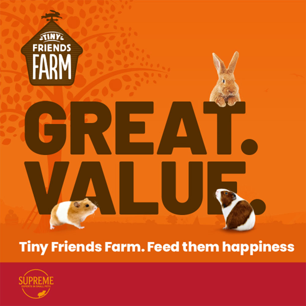 Supreme Tiny Friends Farm Russel Rabbit Crunchers Food Image 3