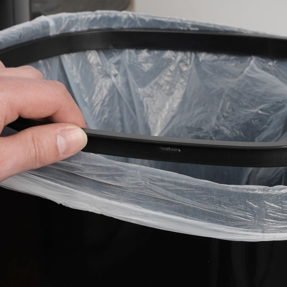 Tower Black Square Sensor Bin 58L Image 6