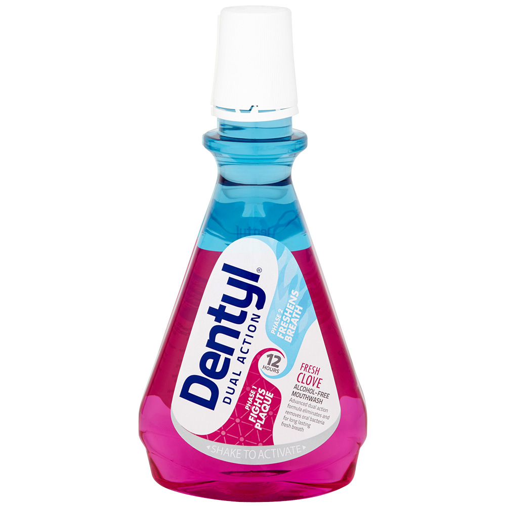 Dentyl Dual Action Fresh Clove Mouth Wash 500ml Image 2