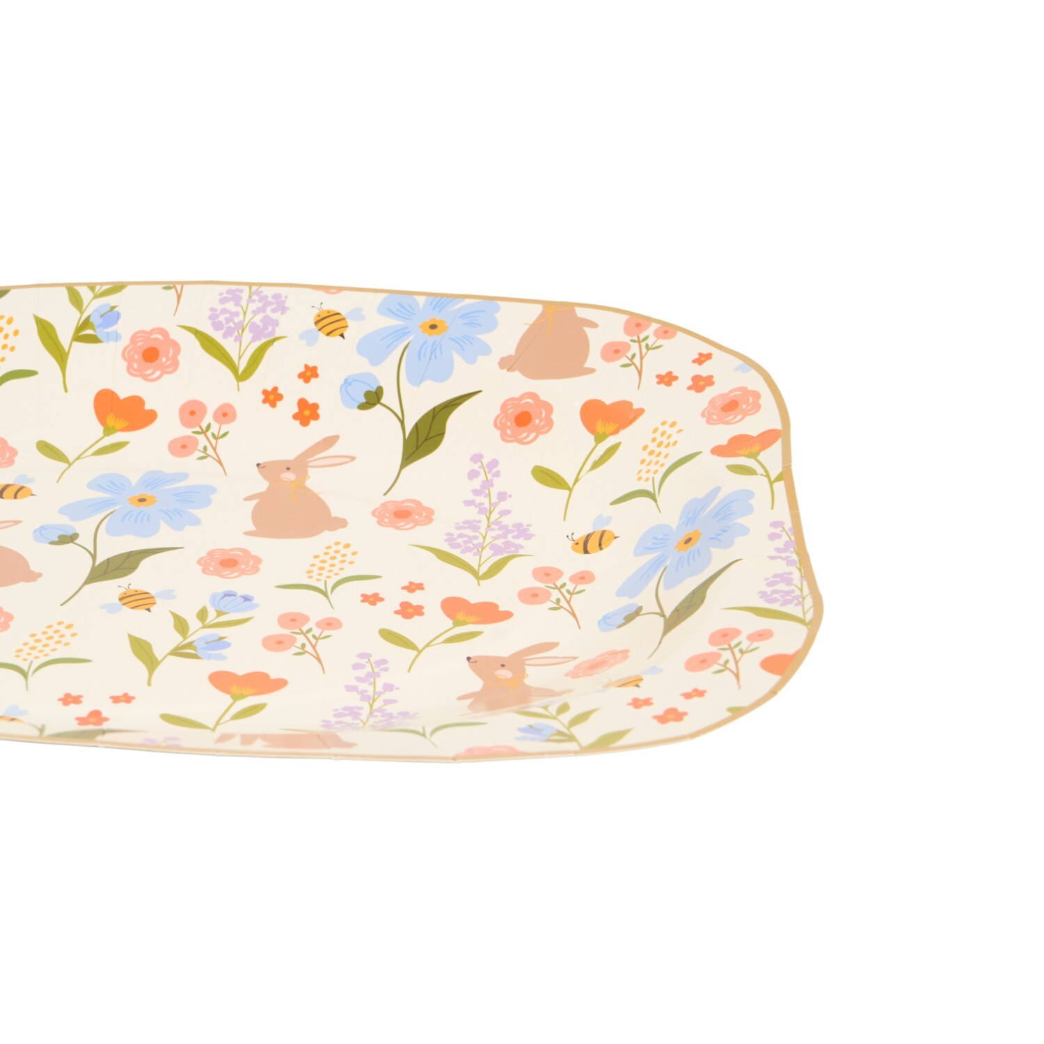 Pack of 2 Spring Bunny Serving Platters Image 5