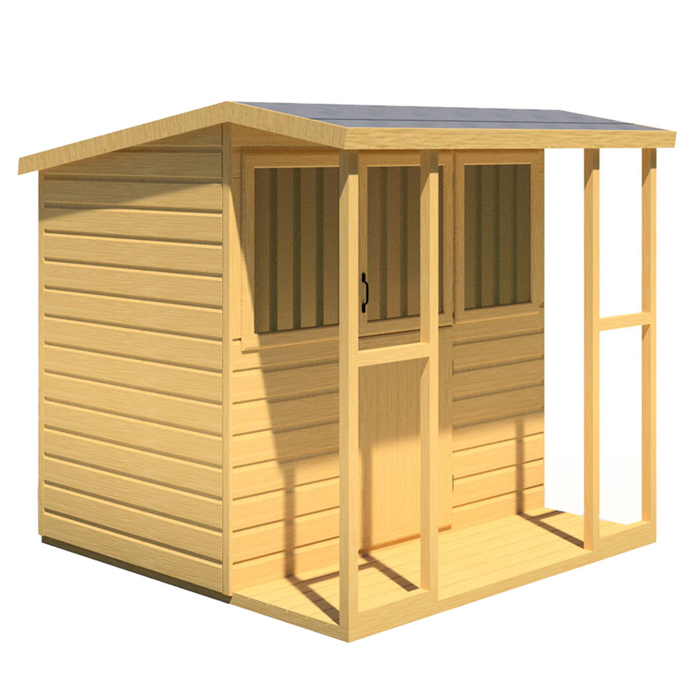 Shire Jailhouse Shiplap Playhouse 6 x 4ft Image 1