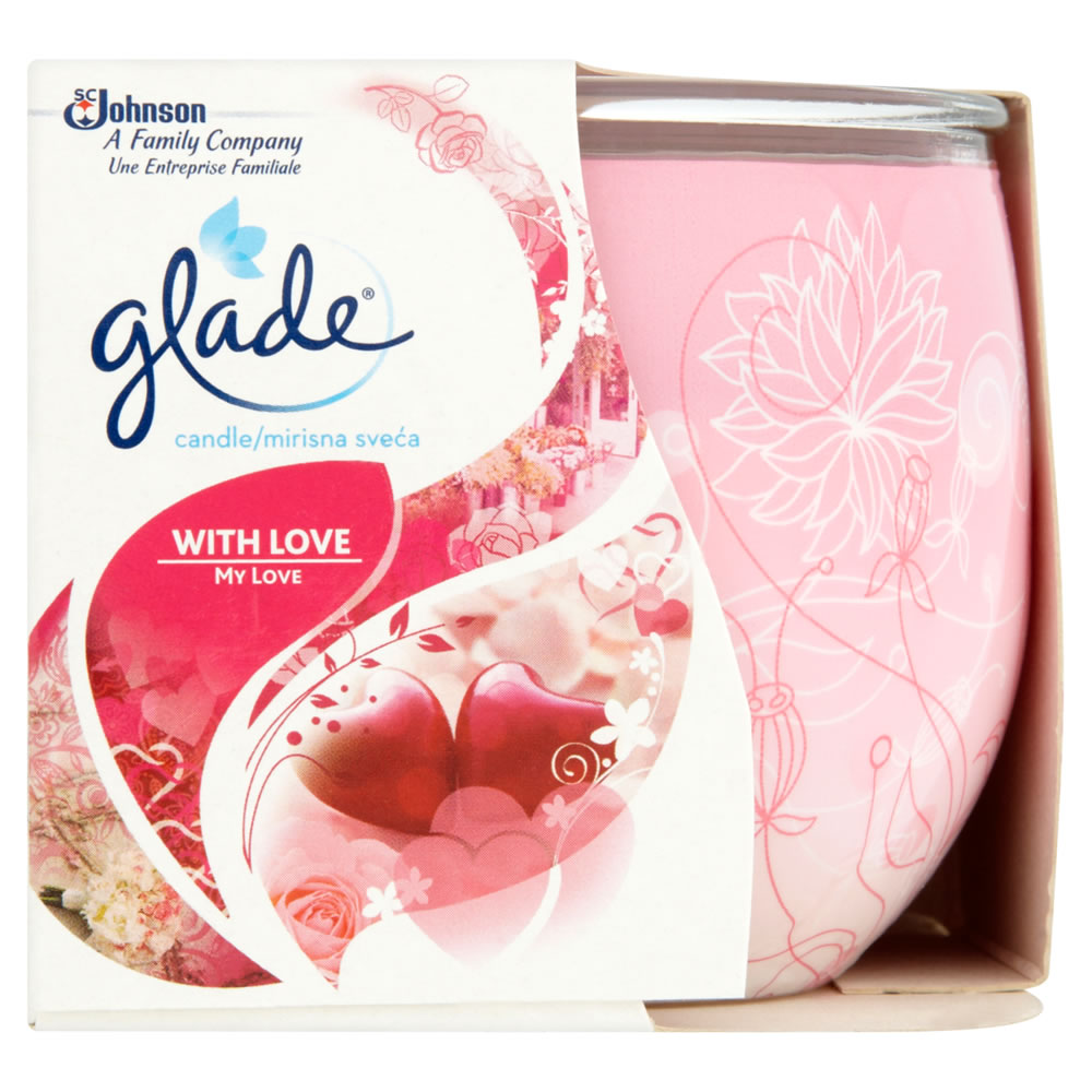 Glade With Love Scented Candle Wilko