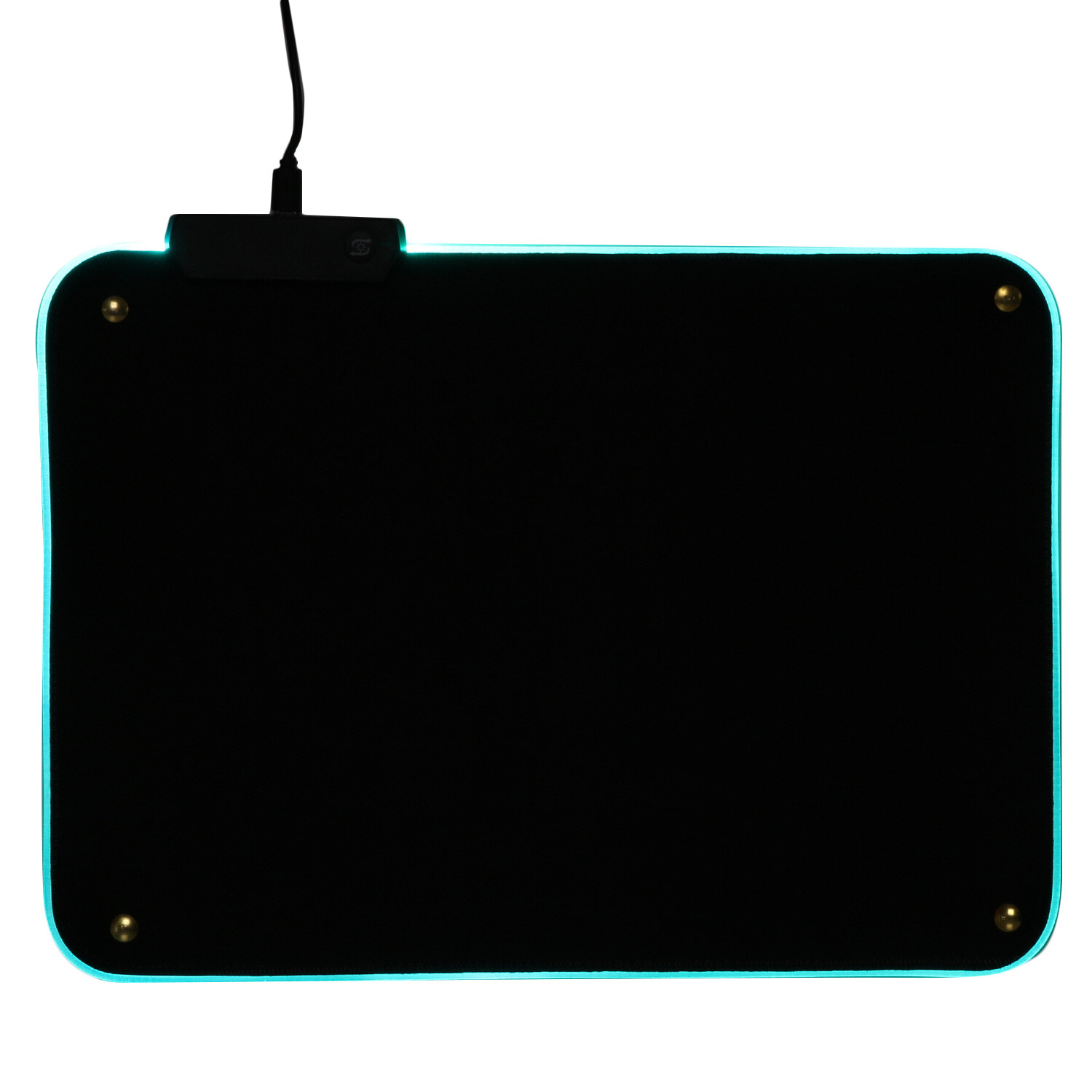 Black LED Gaming Mouse Pad Image 5