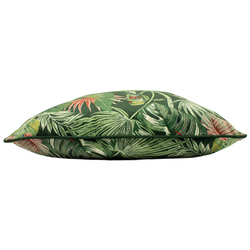 Paoletti Amazon Creatures Jade Tropical Cushion Image 2