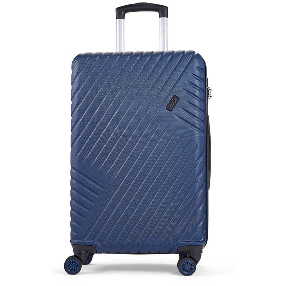 Rock Santiago Medium Navy Hardshell Suitcase Image 2