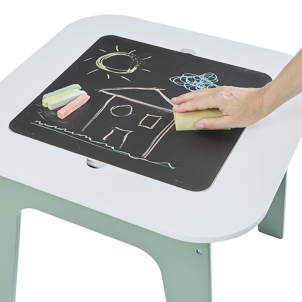 Liberty House Toys 4-in-1 2 Seater Kids Play Table and Chairs Set Image 7