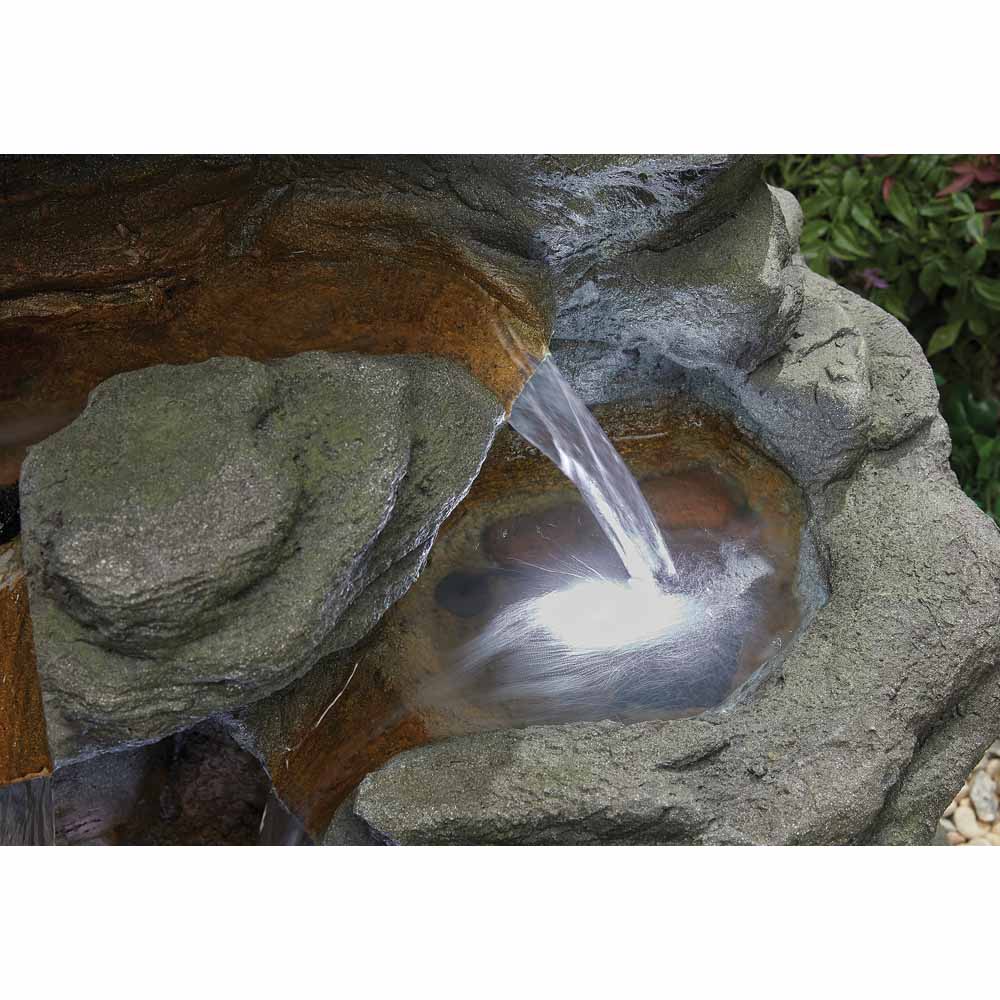 Atlas Falls Water Feature Includes LEDs Image 5