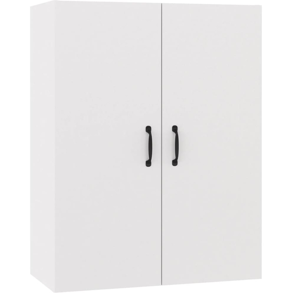 vidaXL 2 Door White Wall Cabinet Image 2
