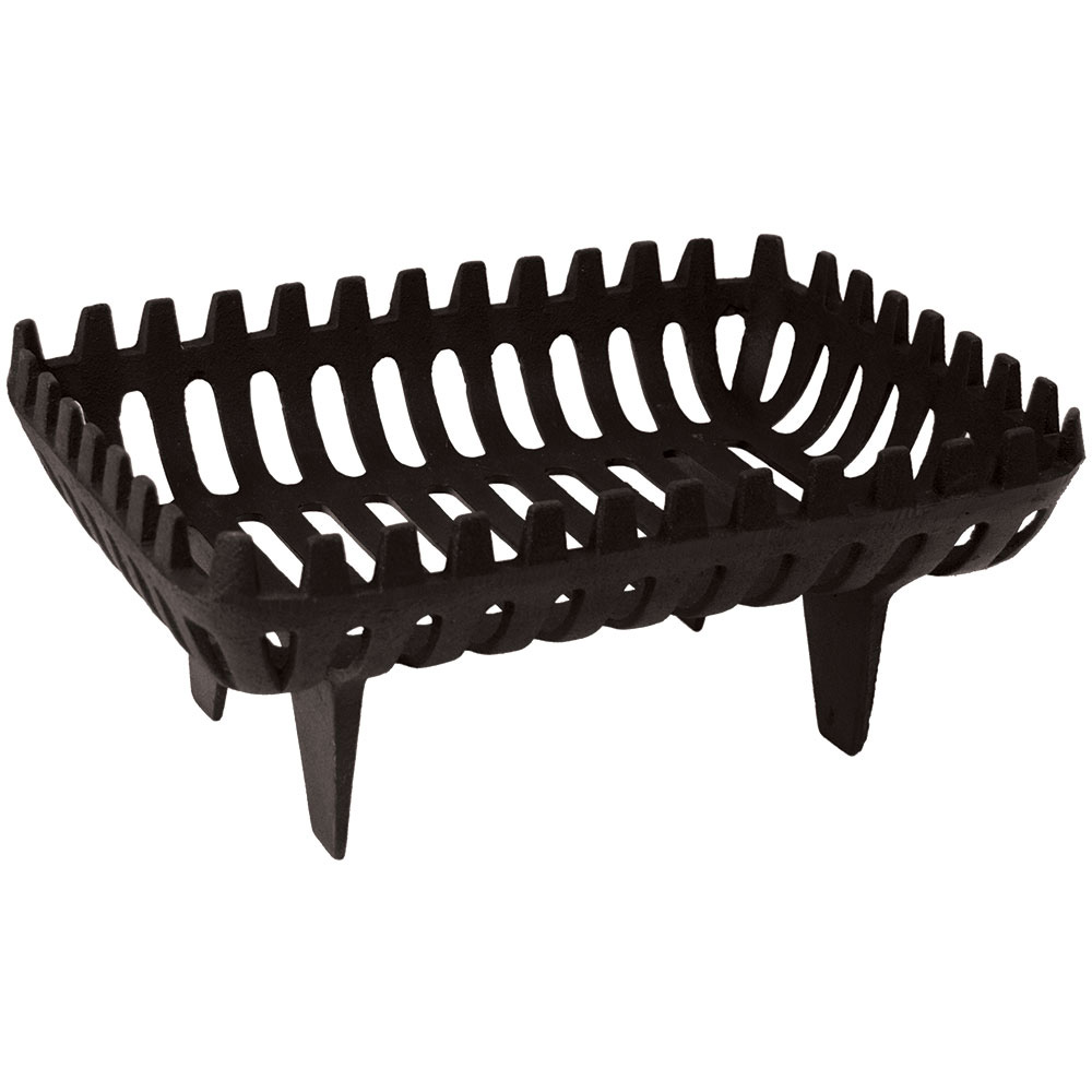 Fire Vida Black Cast Iron Log Basket Small Image