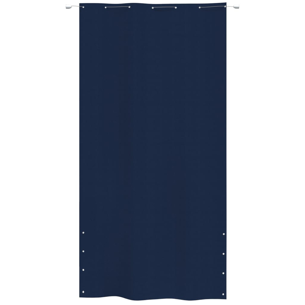 vidaXL 140 x 240cm Blue Oxford Fabric Balcony Privacy Screen Image 2
