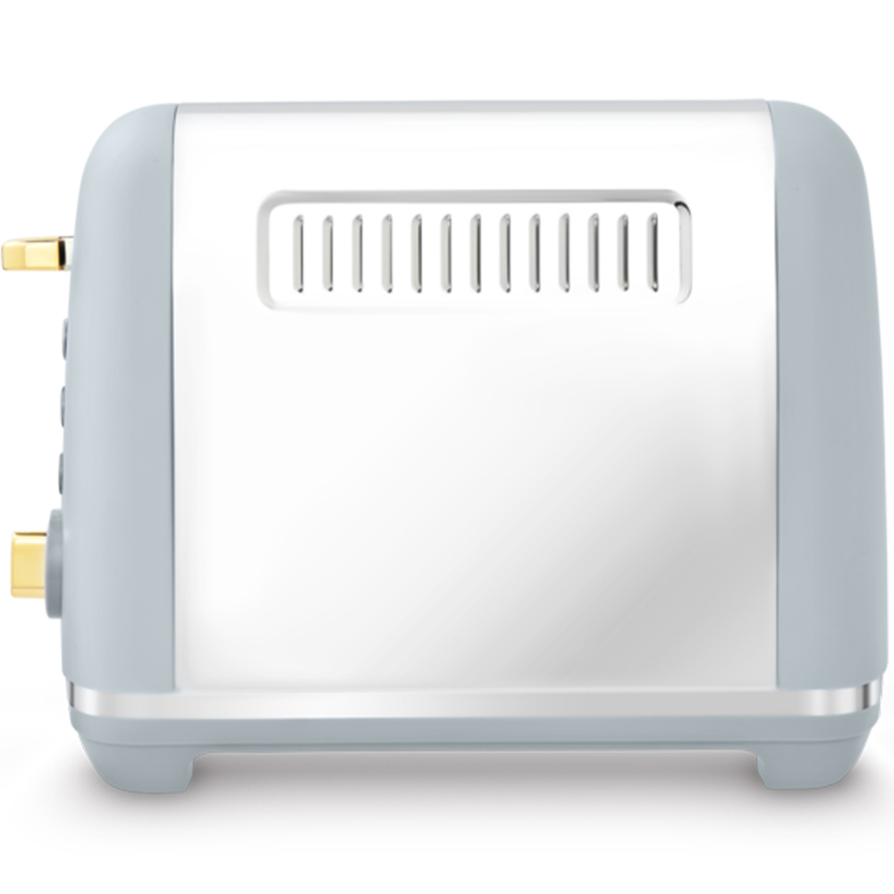 Morphy Richards Accents Gold 4 Grey Slice Toaster Image 2