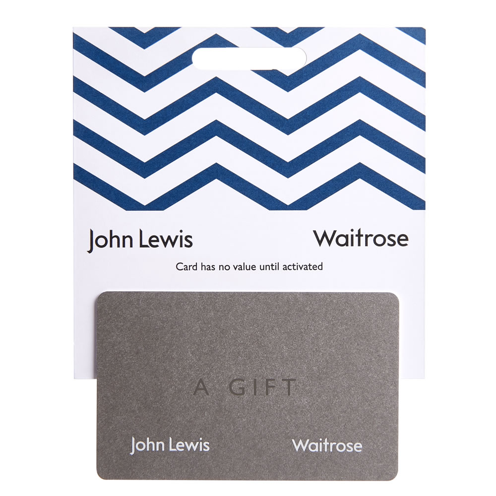 John Lewis or Waitrose �1 - �500 Gift Card Image