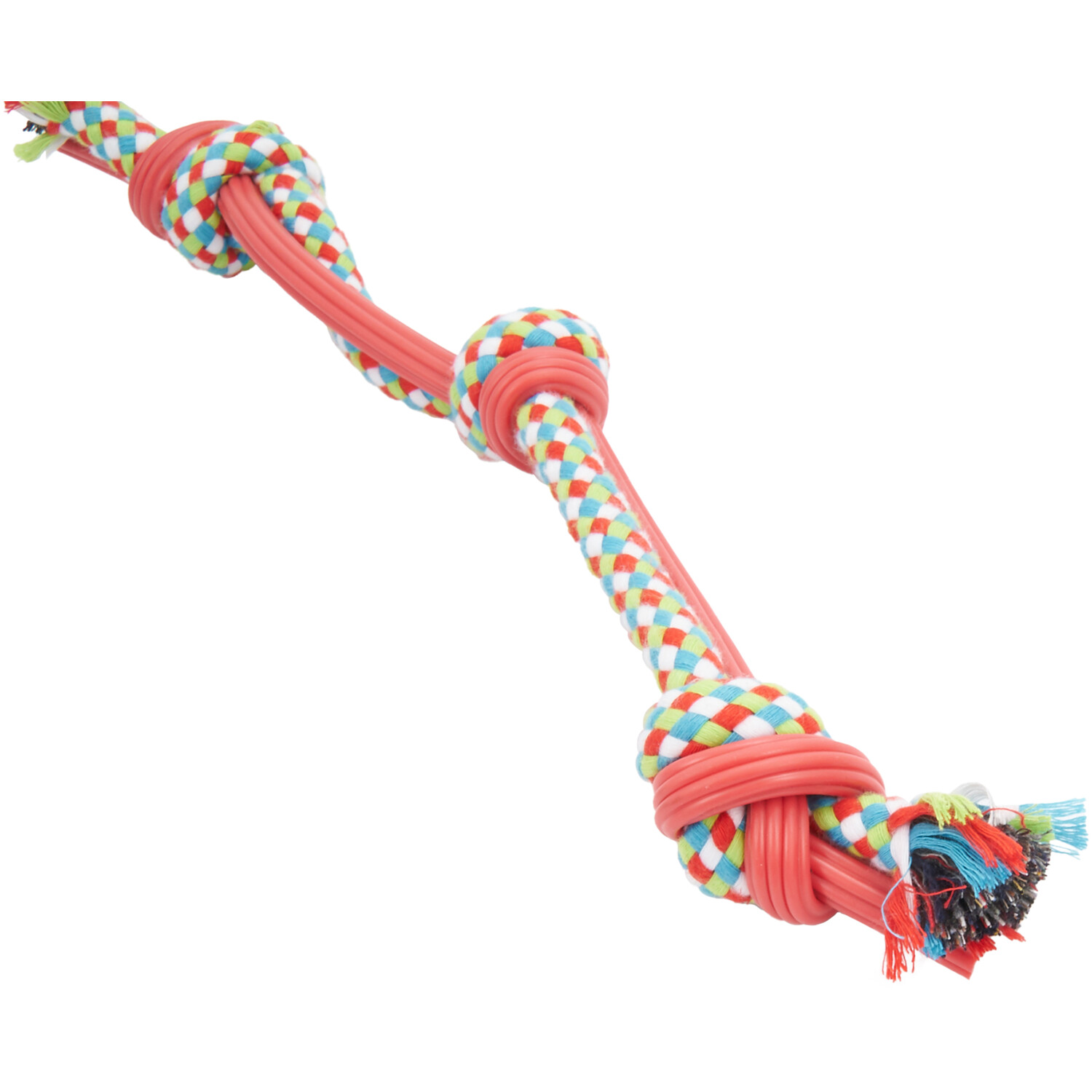 Single Clever Paws Dog Rope Toy in Assorted styles Image 6