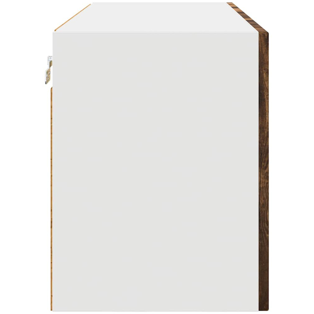 vidaXL Kalmar 2 Door Smoked Oak Wall Kitchen Cabinet Image 7