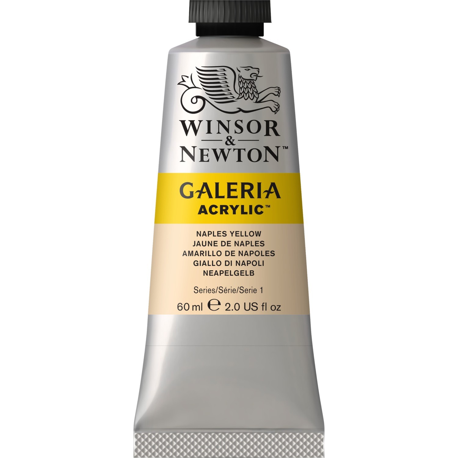 Winsor and Newton 60ml Galeria Acrylic Paint - Naples Yellow Image 1