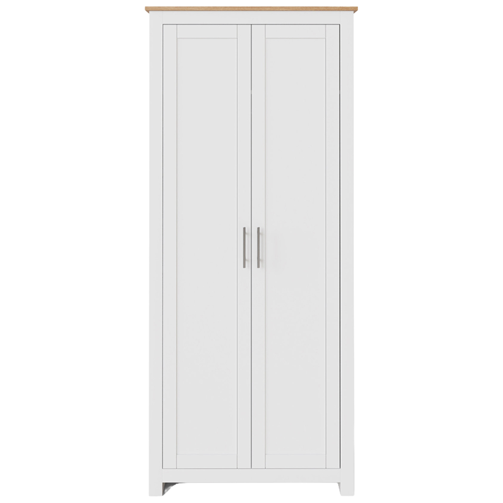 GFW Lancaster White 3 Piece Bedroom Furniture Set Image 6