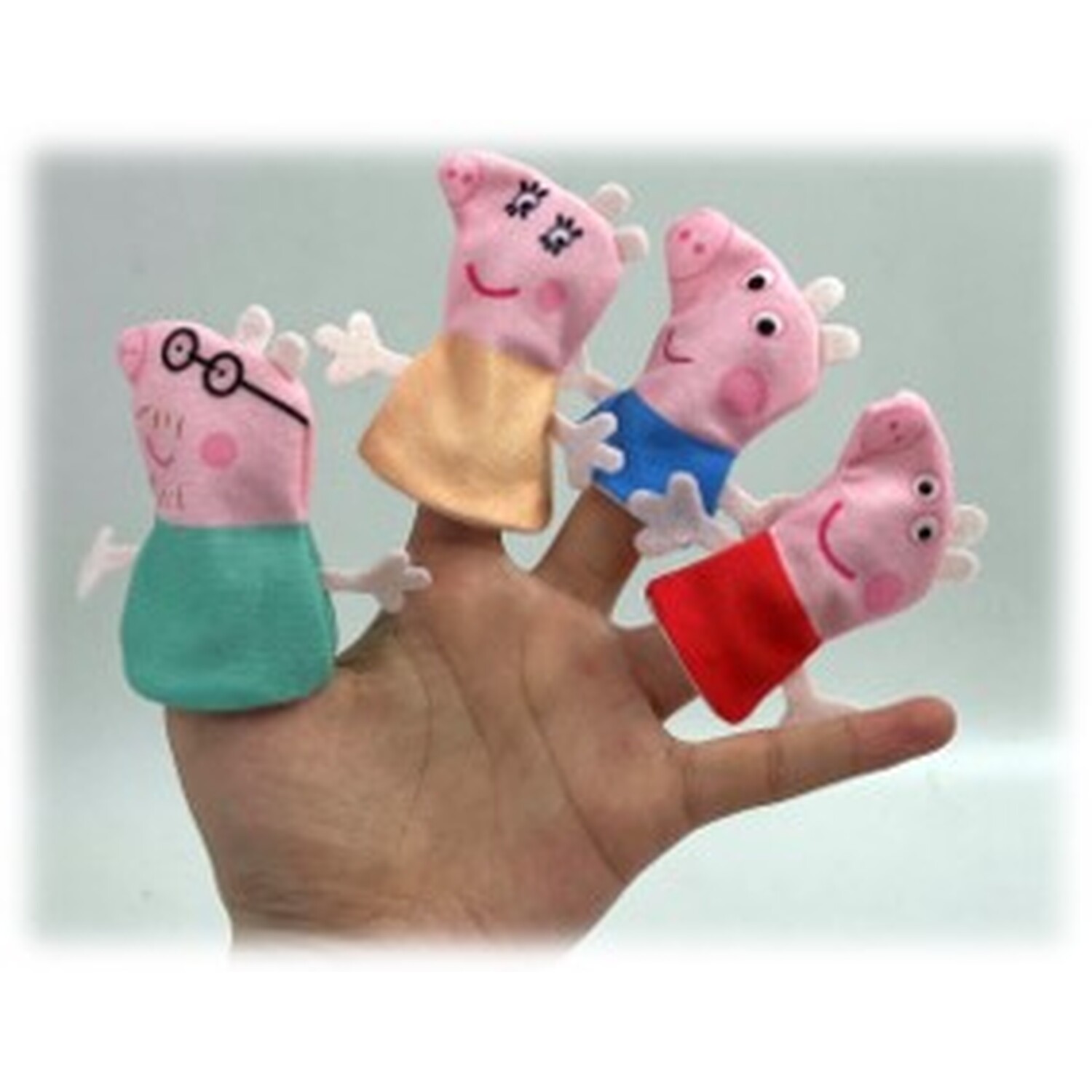 Peppa Pig Finger Puppet Toy 4 Pack Image