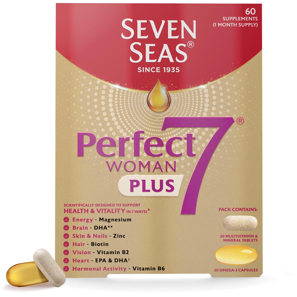 Seven Seas Perfect7 Woman Plus Multivitamins 30 Day Duo Pack Image 2