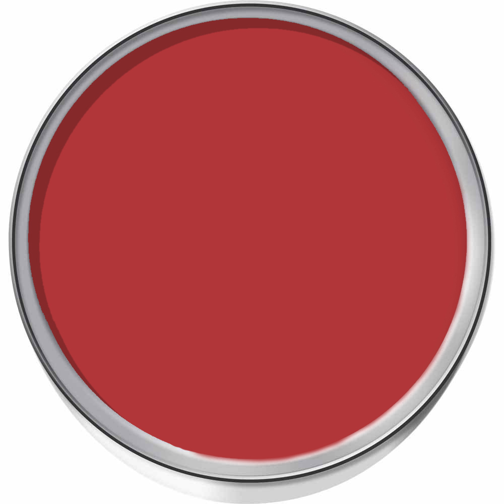 Johnstone's Washable Signal Red Matt Paint 2.5L Image 3