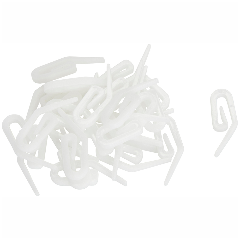 Wilko Curtain Hooks 25 Pack Wilko